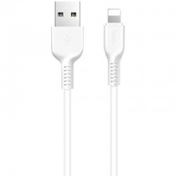 USB кабель Hoco X20 Flash Charged Lightning White 2m